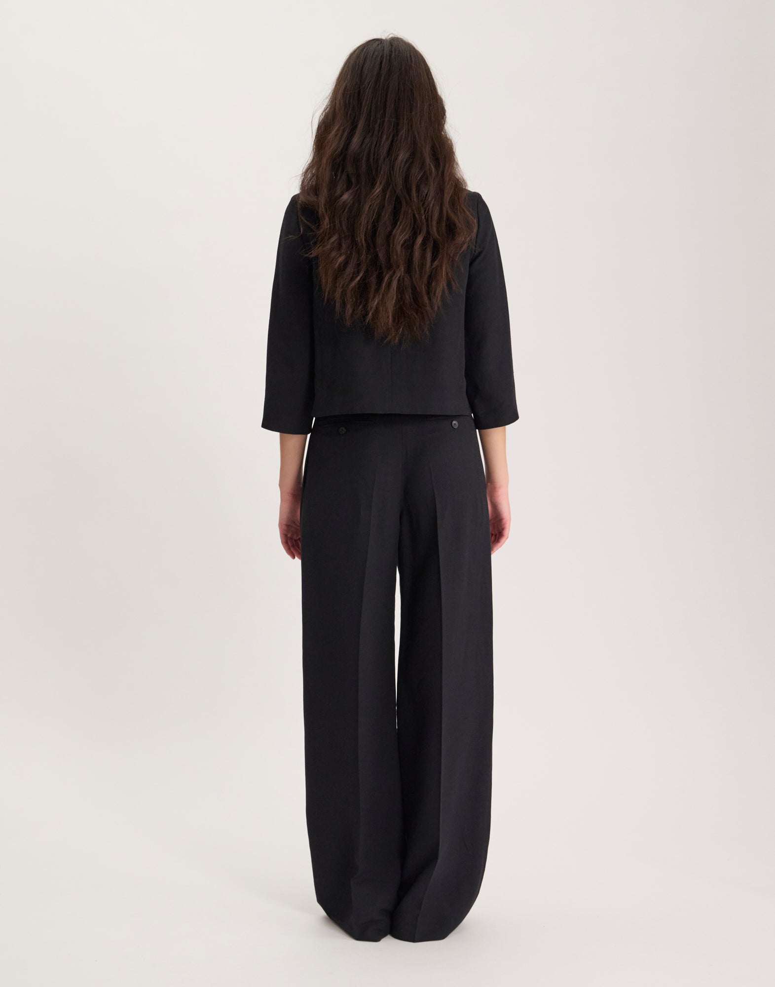 Magoo Jacket in Rayon and Linen