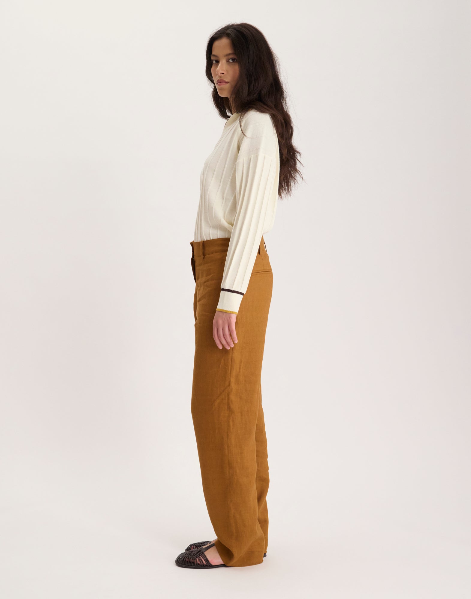 Thelma cotton trousers