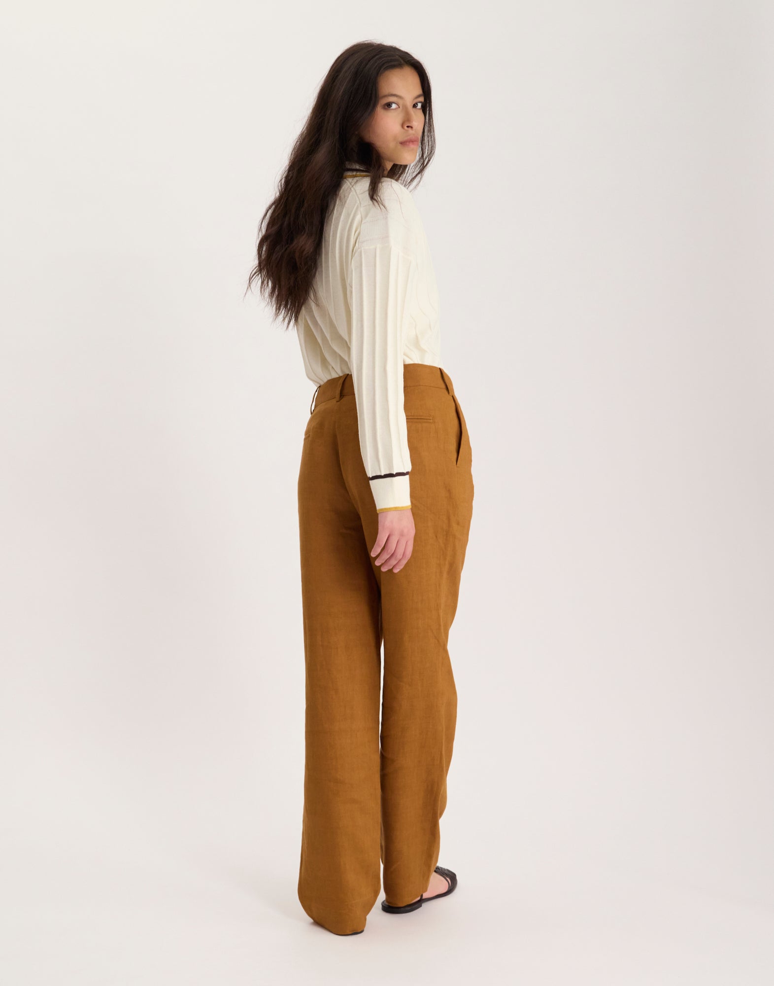 Thelma cotton trousers