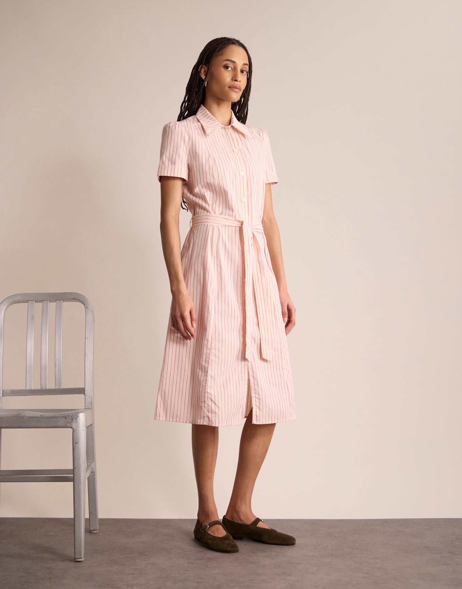Romane cotton polo dress