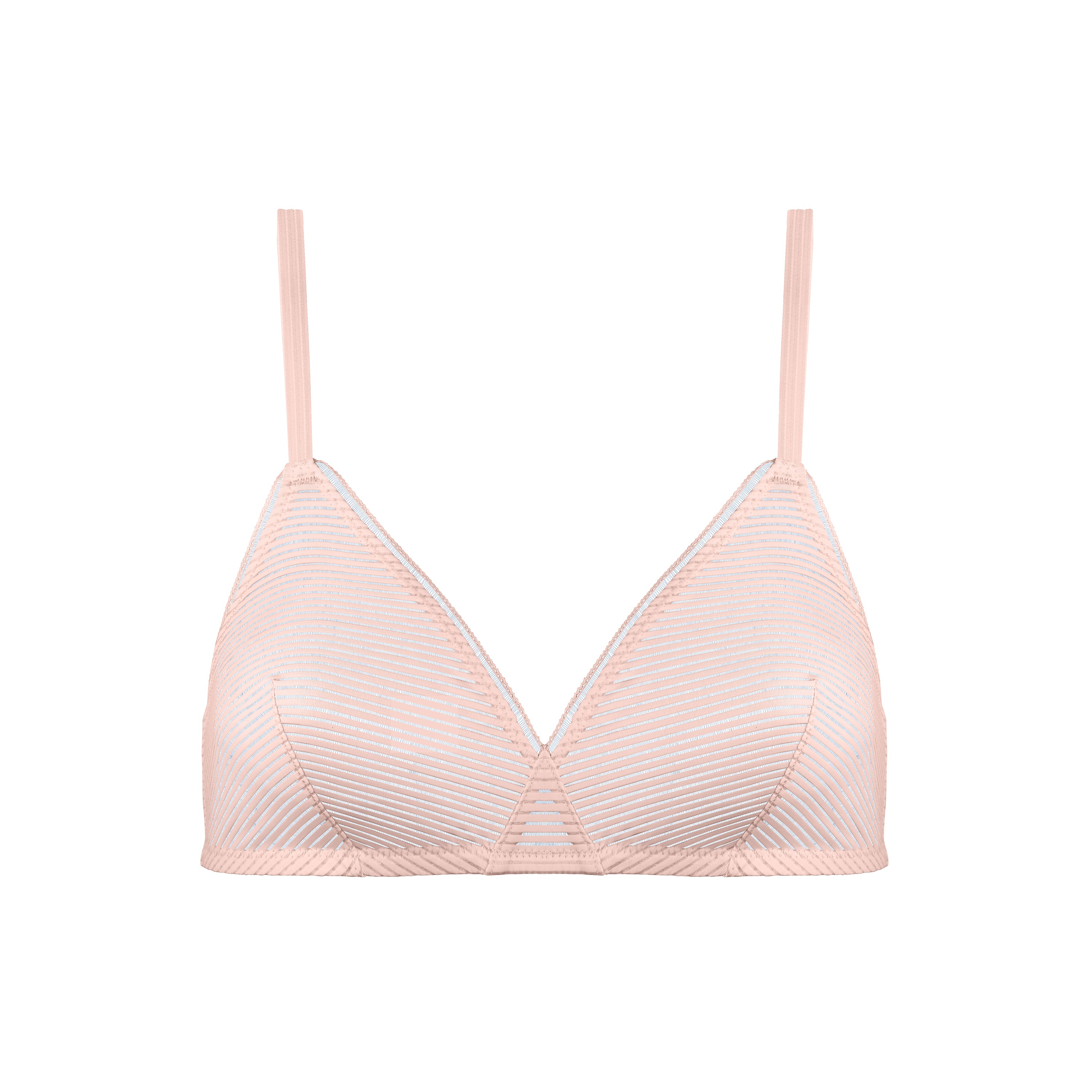 Underwired triangle bra DIM x Ines de la Fressange