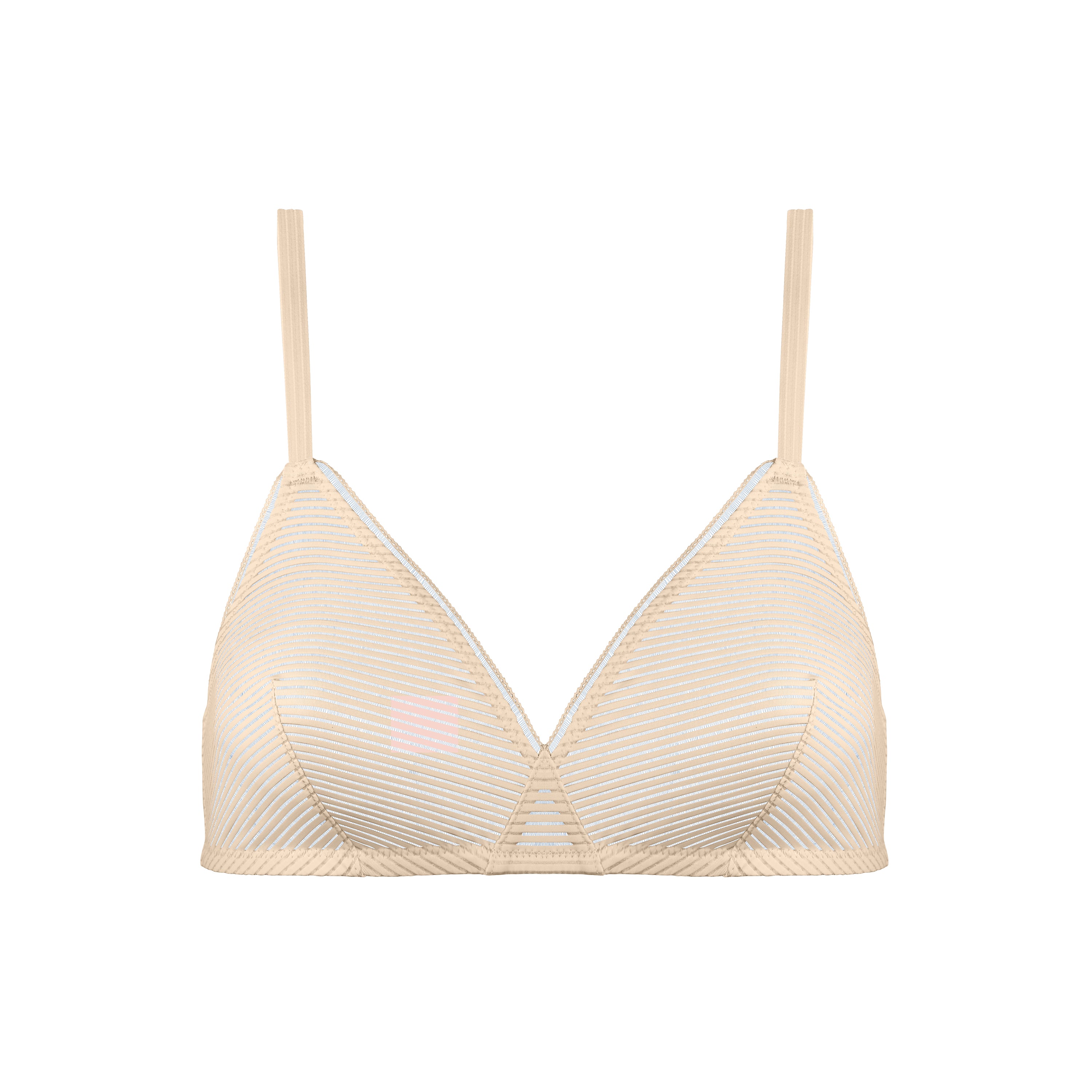 Underwired triangle bra DIM x Ines de la Fressange