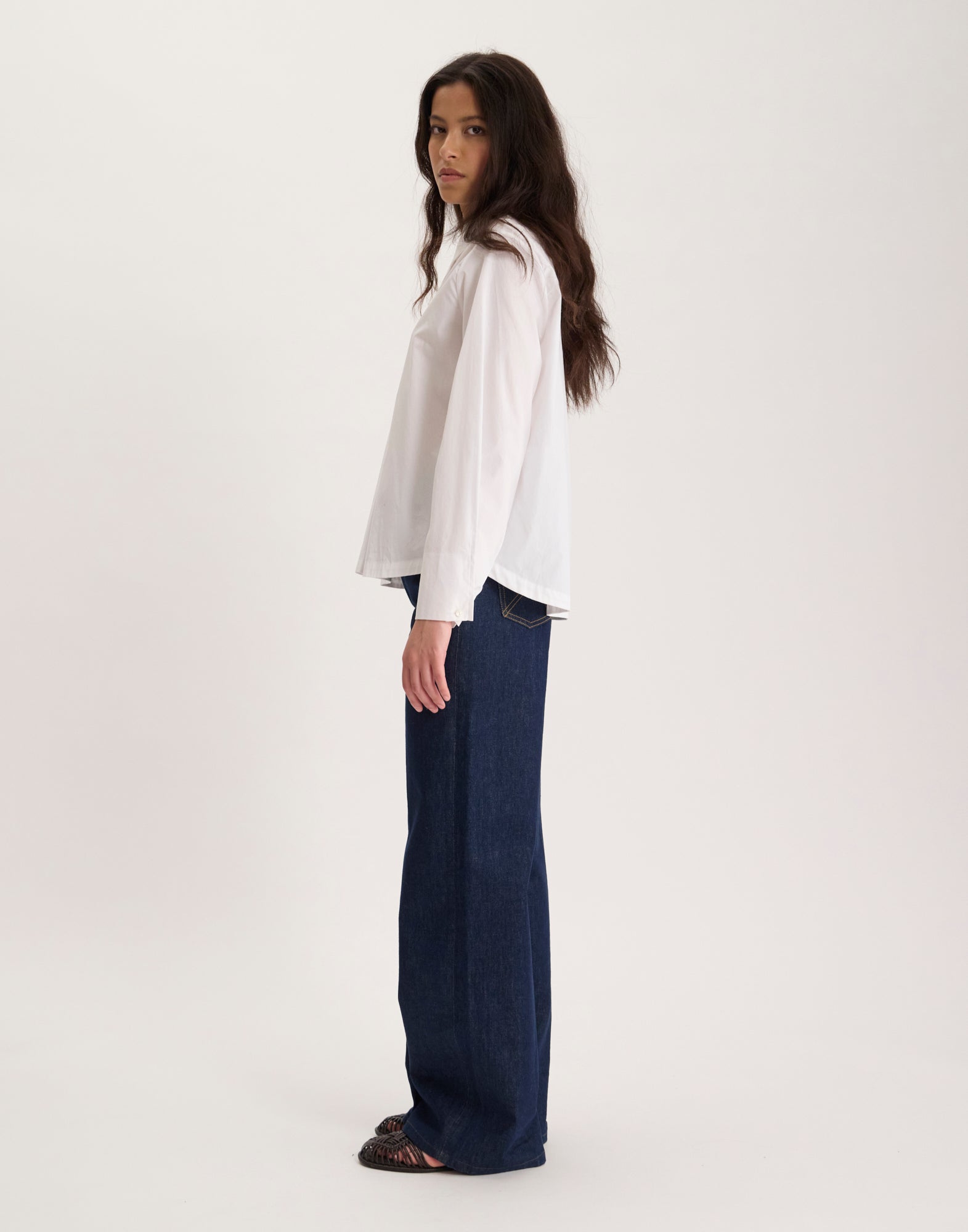 Noa white cotton top