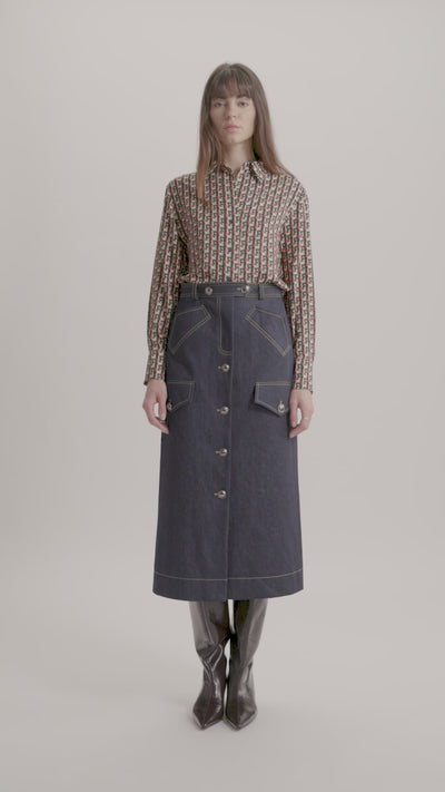 MASTER_15J519CO193-P236 DARK BLUE DENIM-34 - video