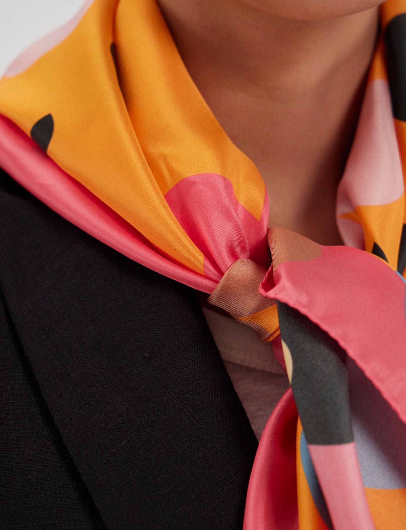 Lewis silk scarf