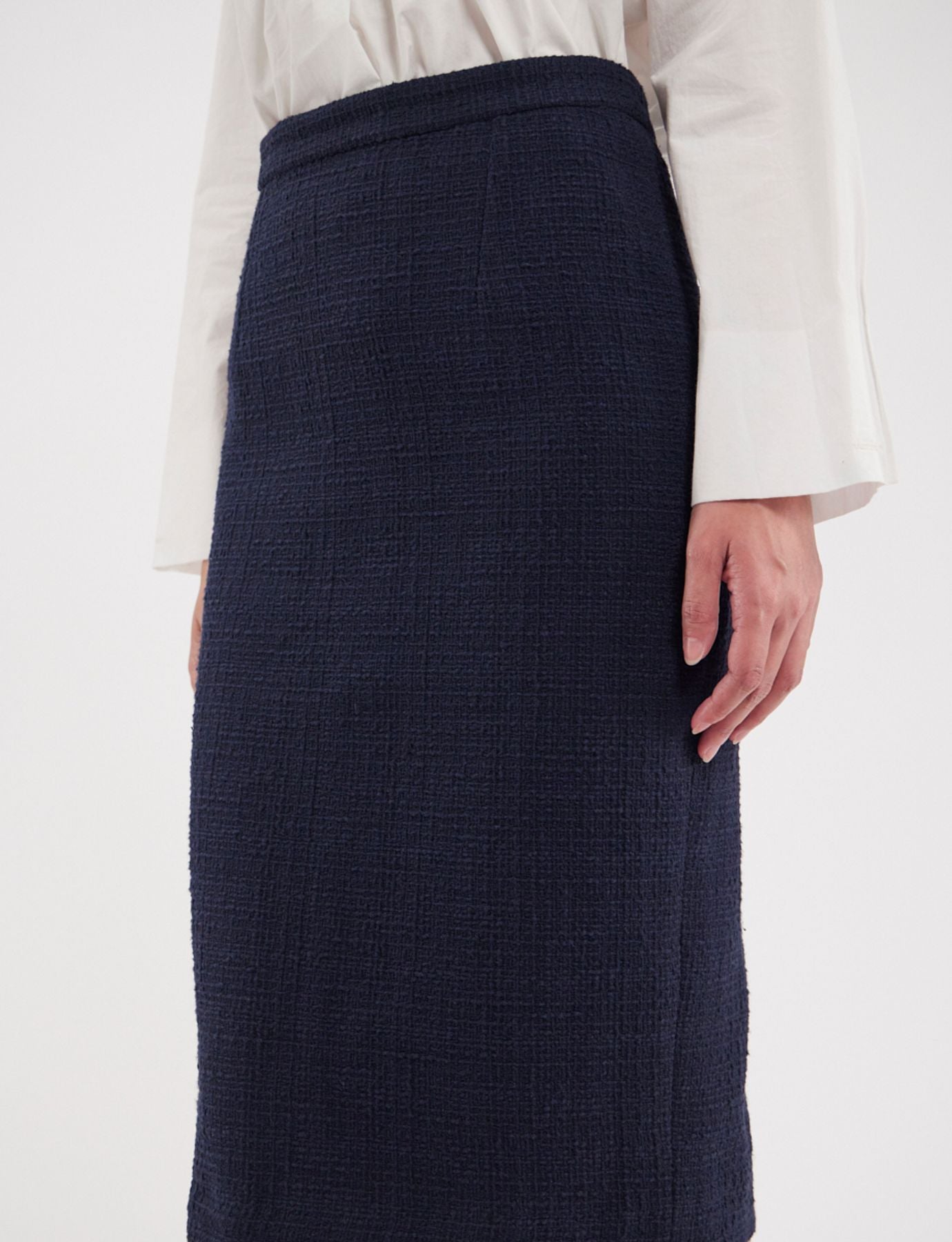 Gabriela Navy skirt