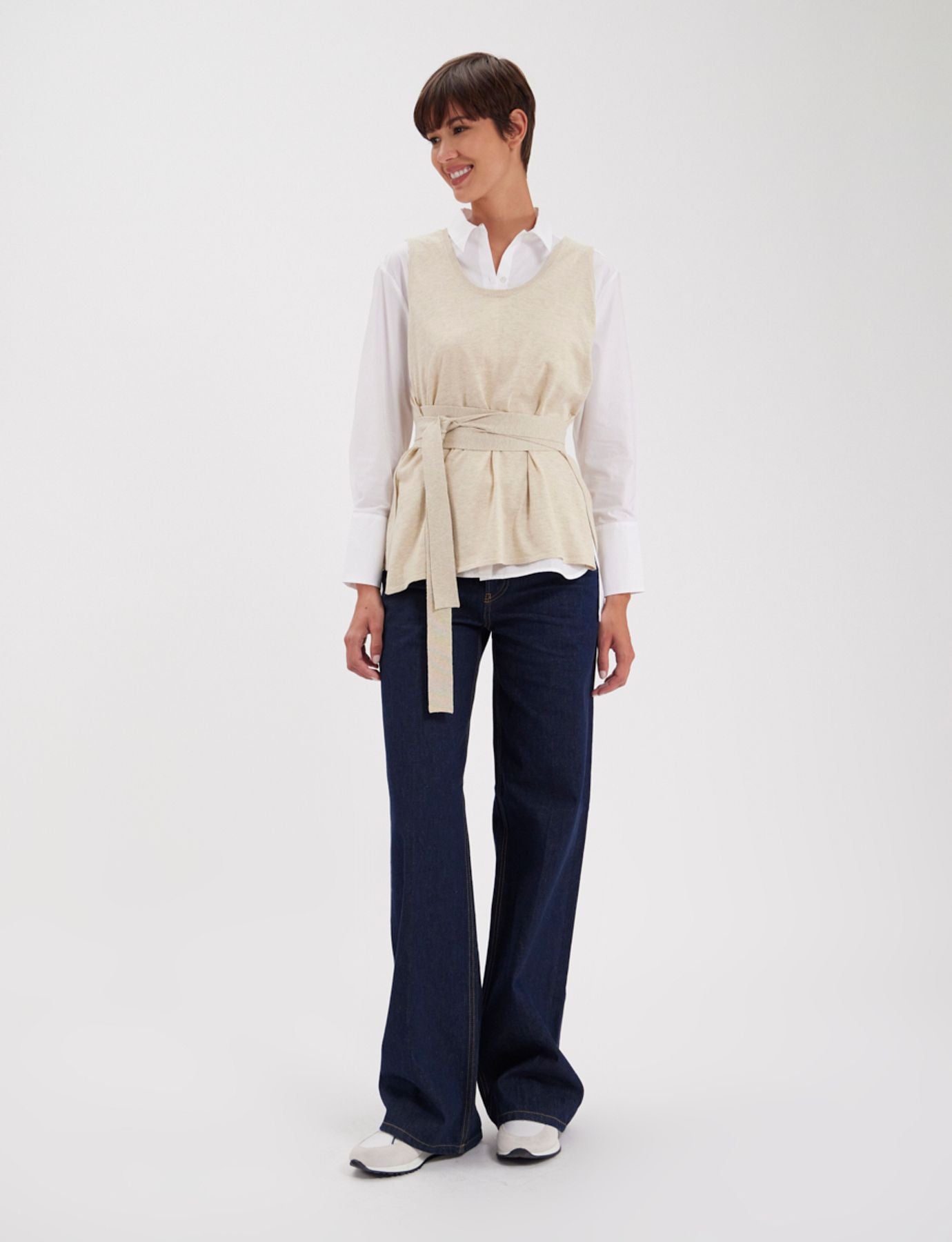 Albane beige top