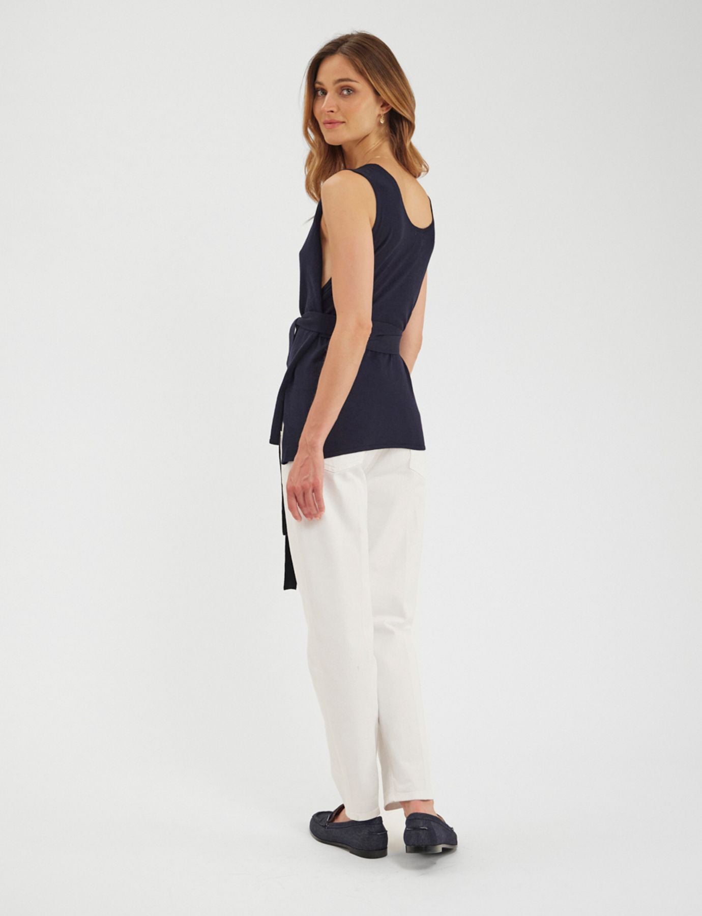 Top Albane Navy