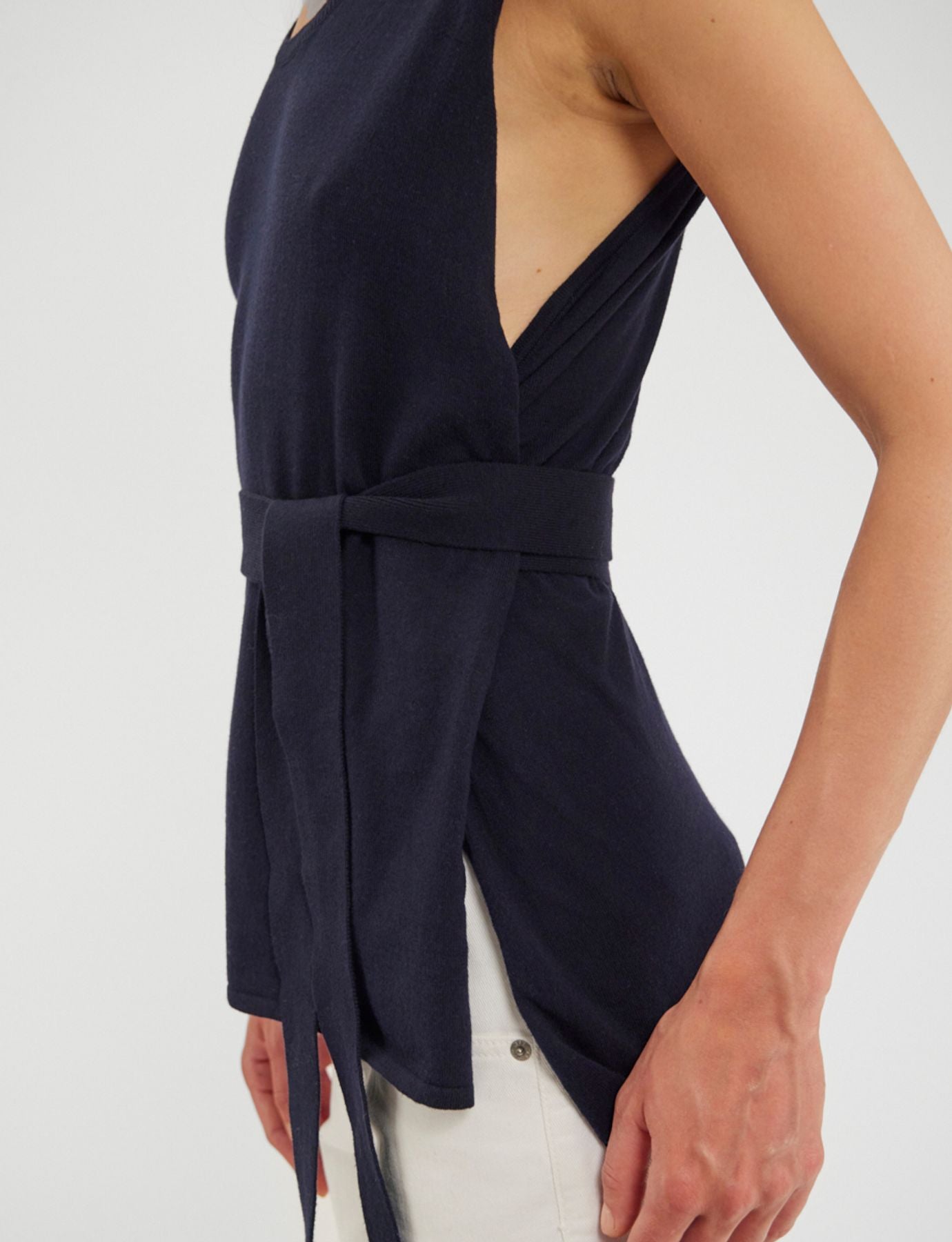 Top Albane Navy