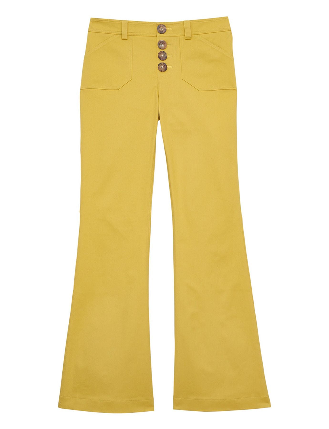 Charlotte yellow trousers