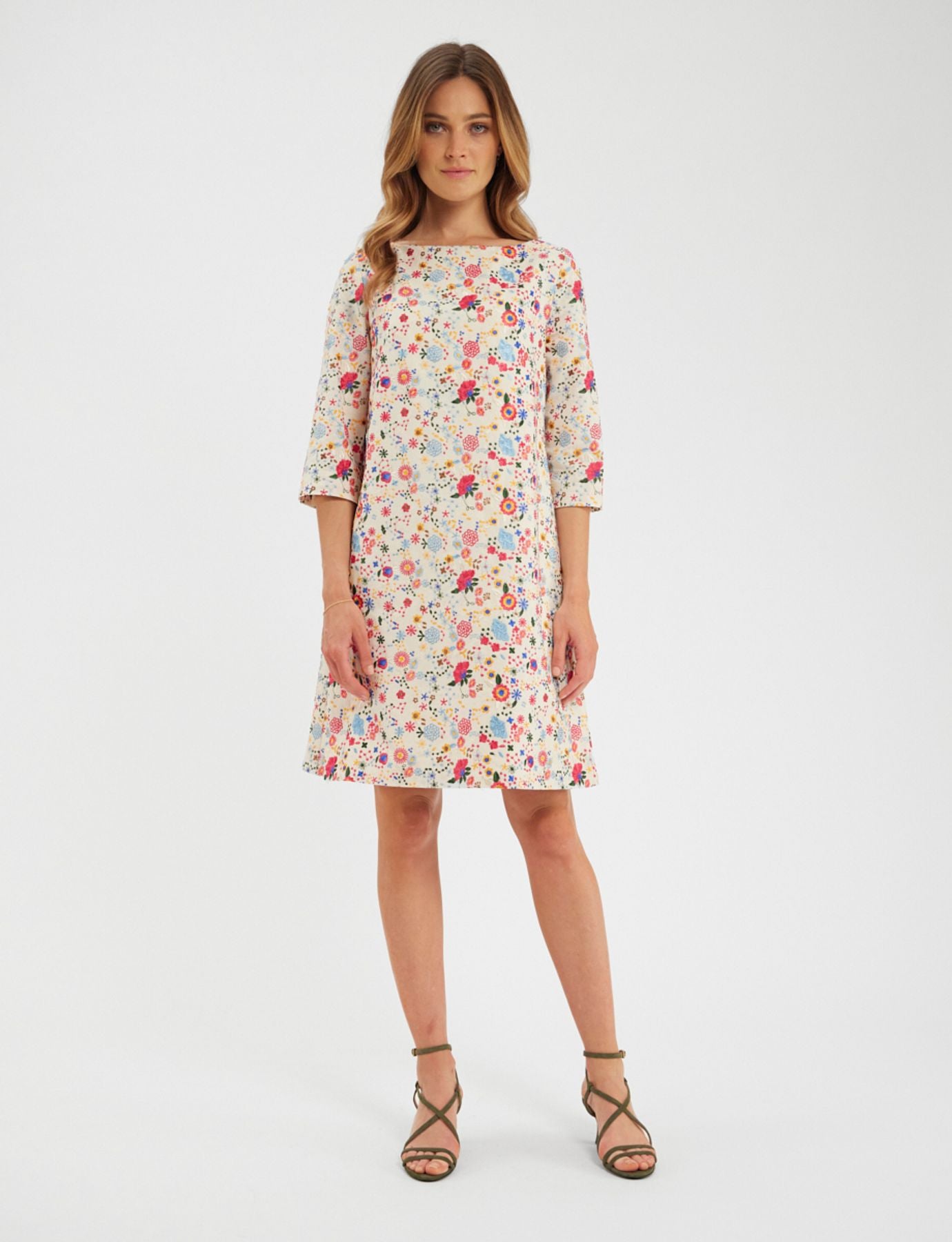 Megan embroidered dress