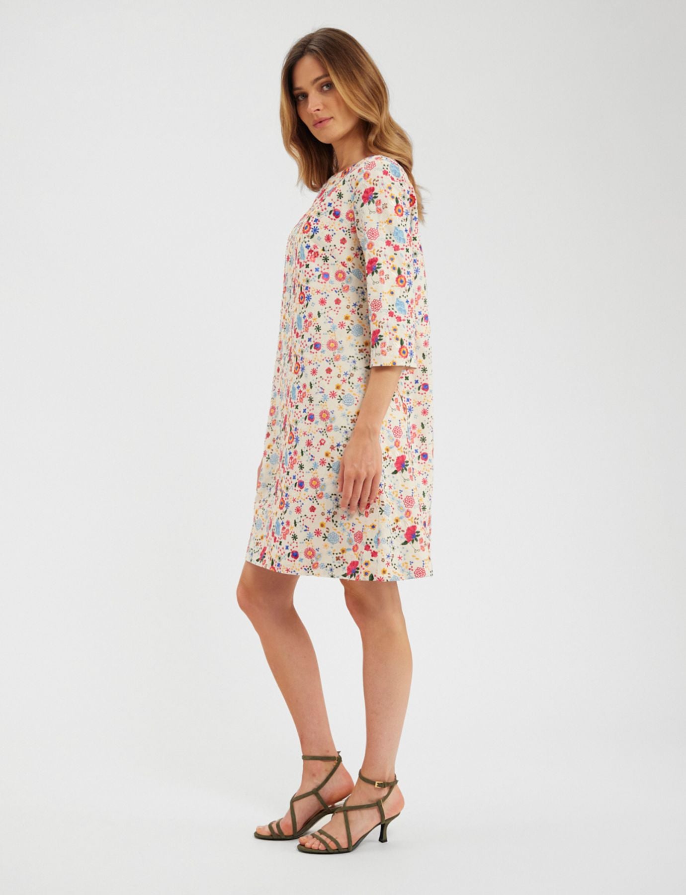 Megan embroidered dress