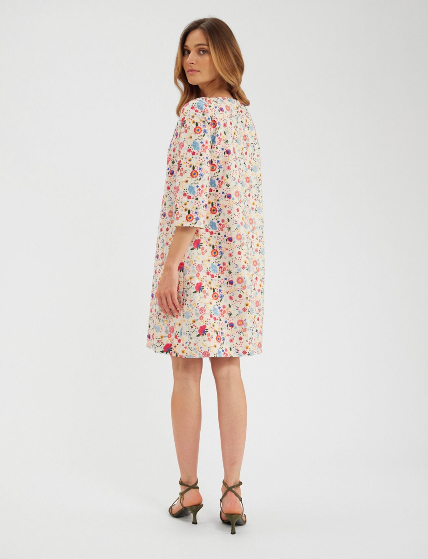 Megan embroidered dress