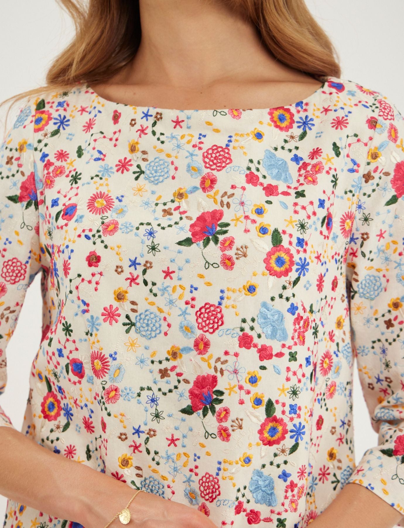 Megan embroidered dress