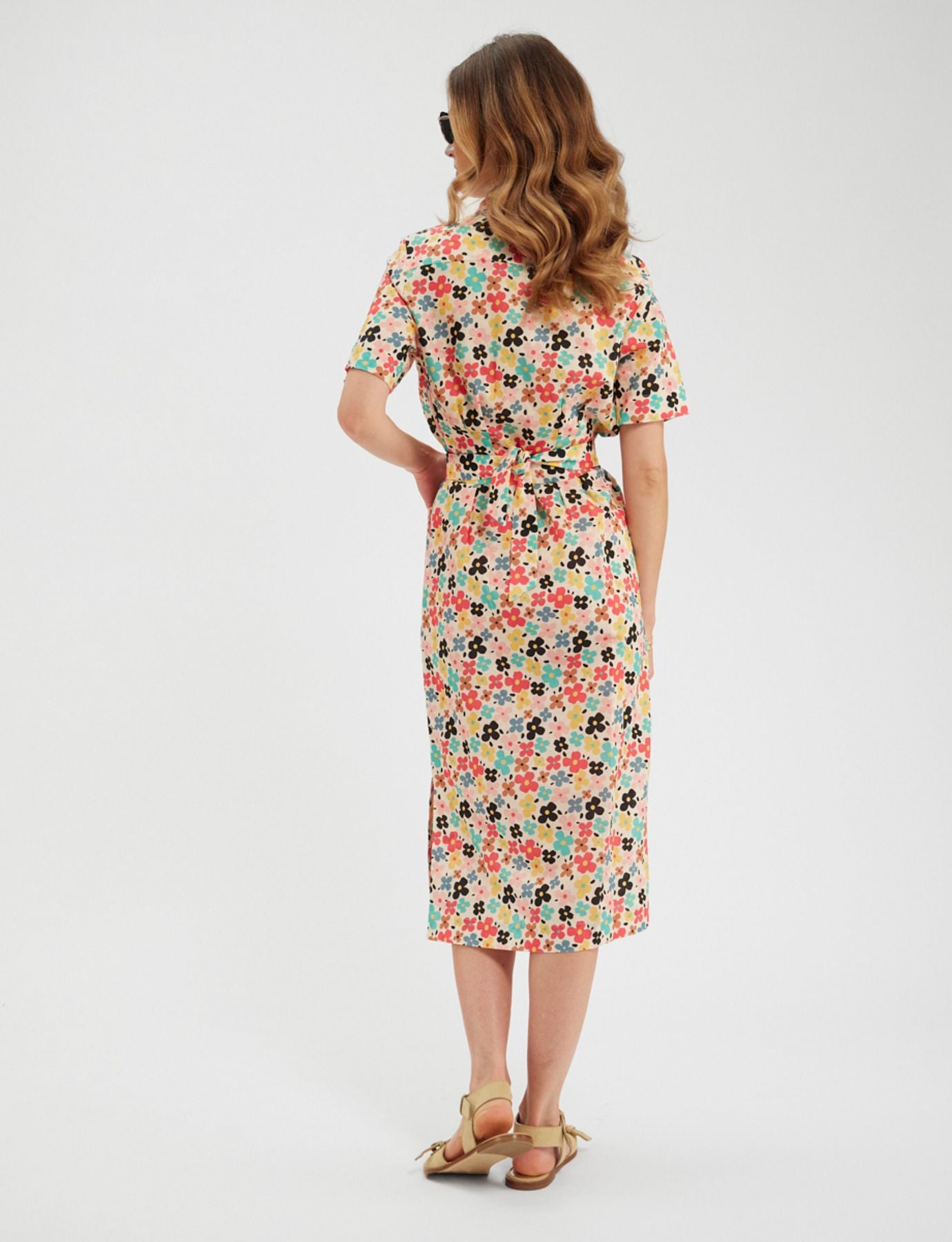 Stella flower print dress