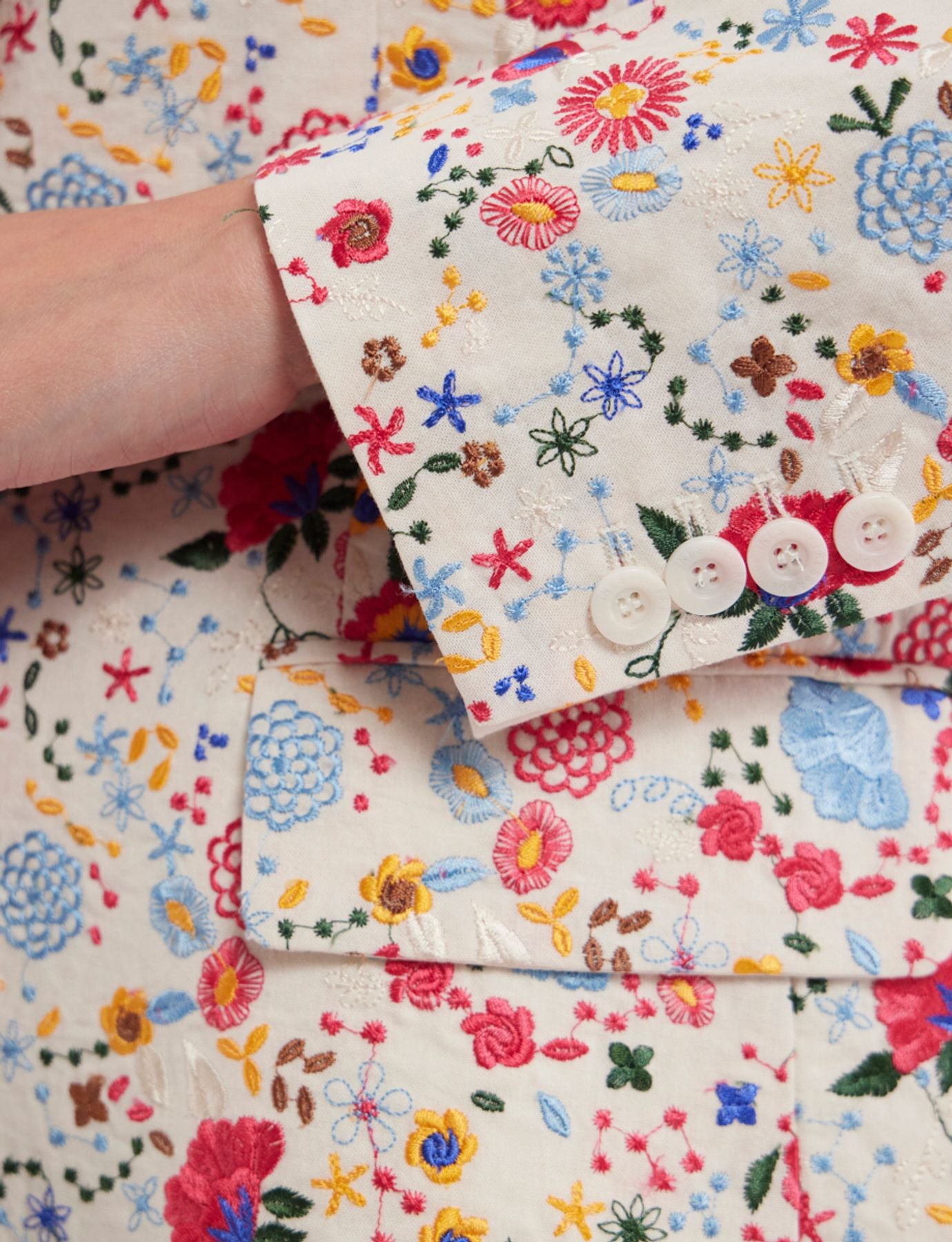 Embroidered Bruna jacket