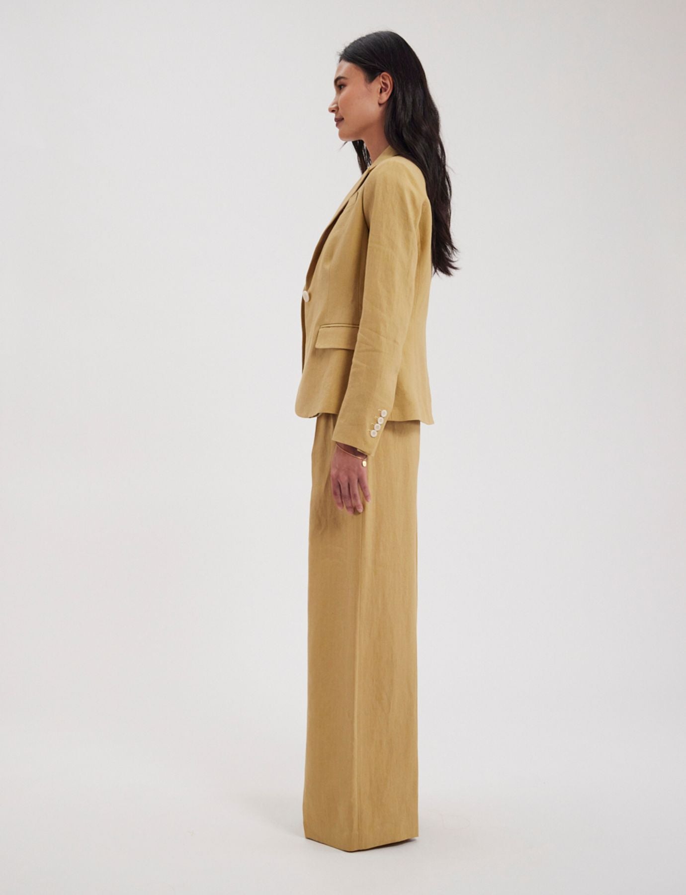 Chaqueta de lino Nicoletta