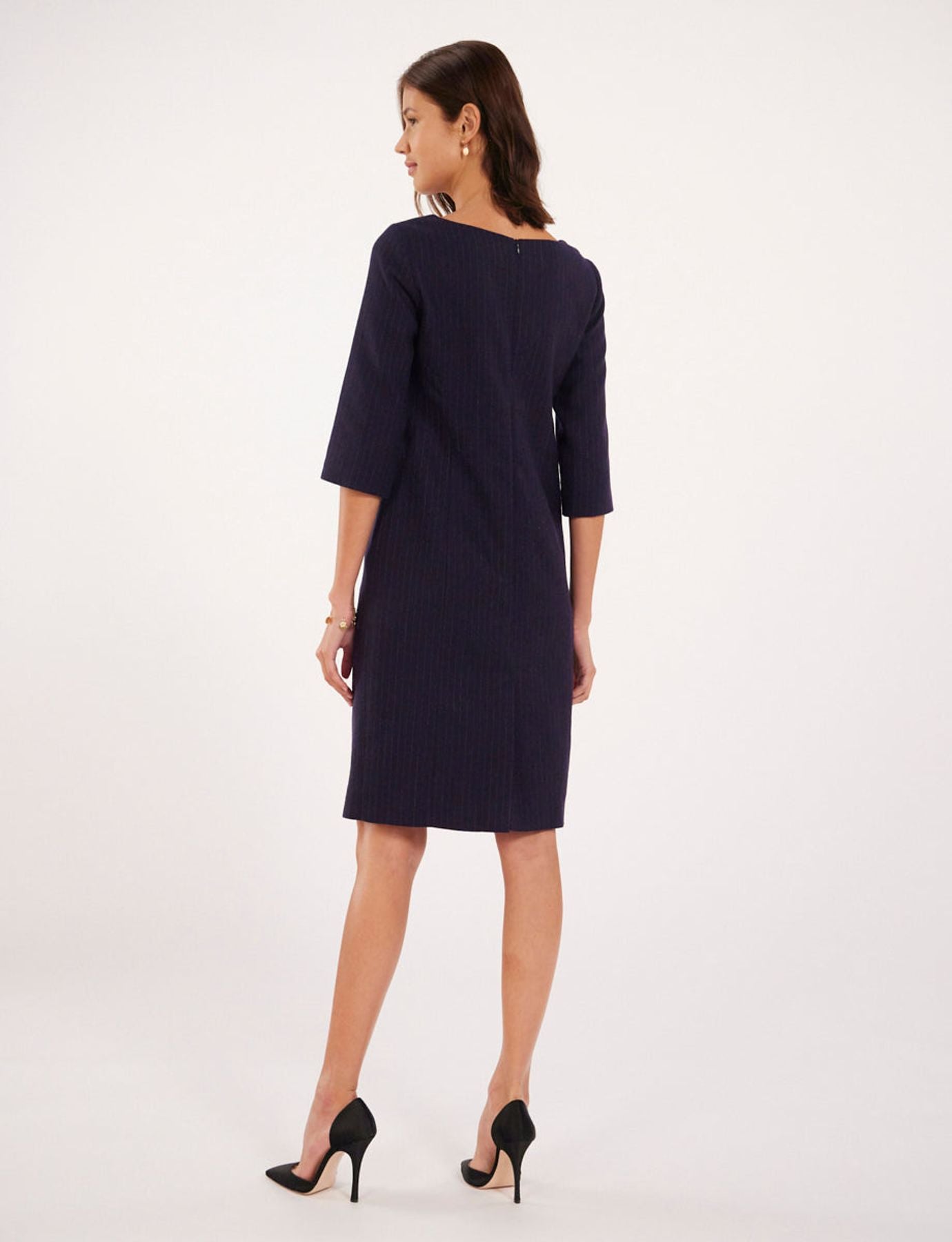 robe-justine-en-lain-blue-navy