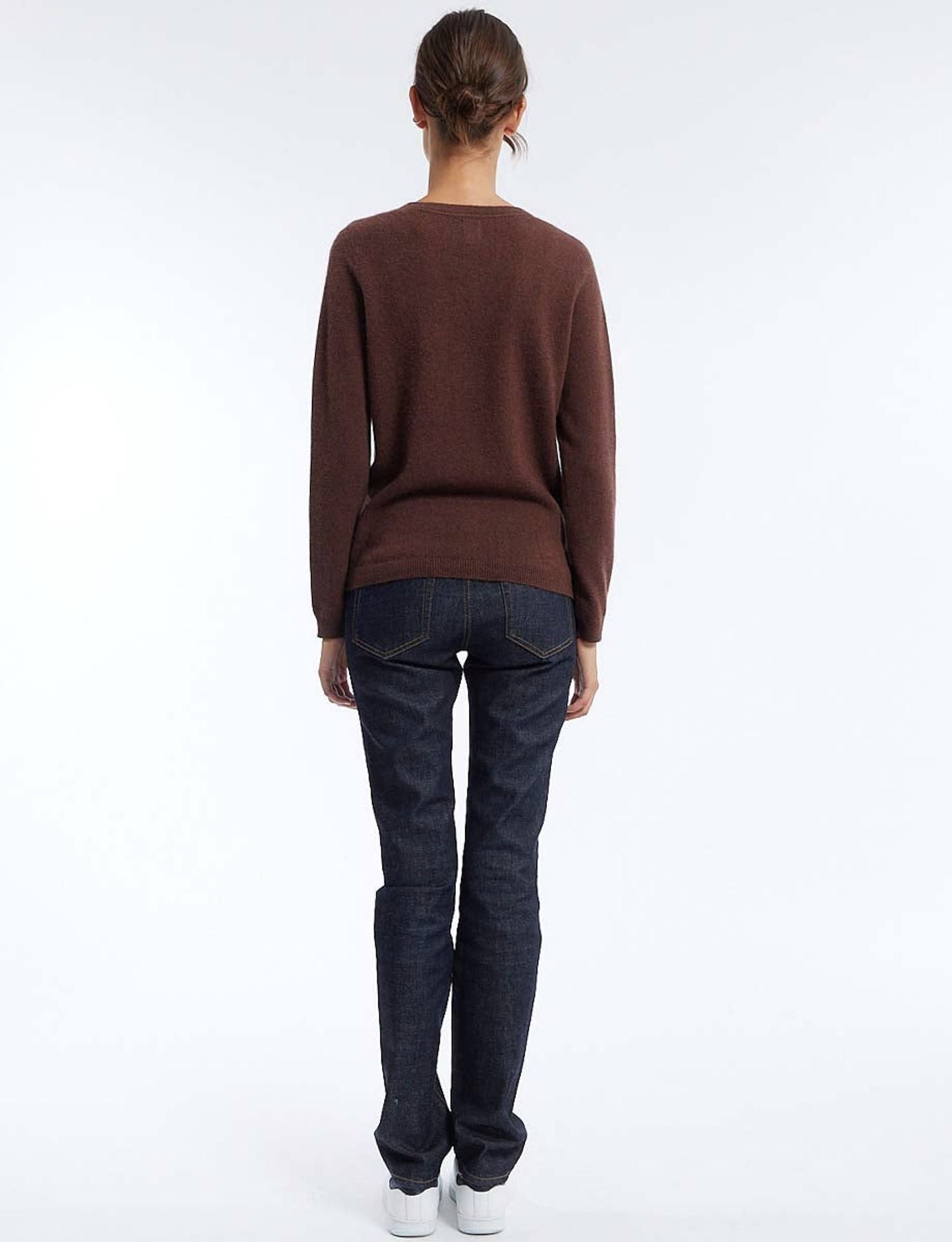 Cesare cardigan marrone