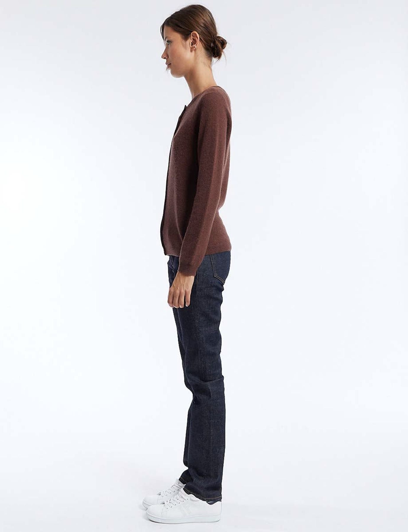 Cesare cardigan marrone