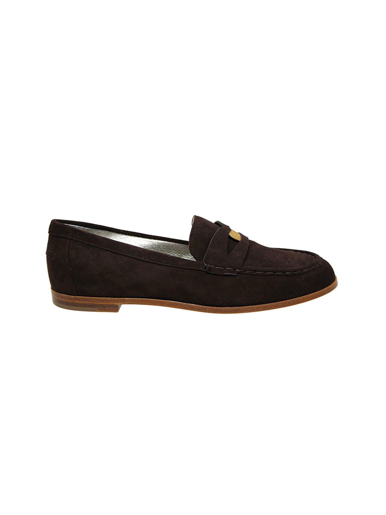 moccasin-en-daim-marron