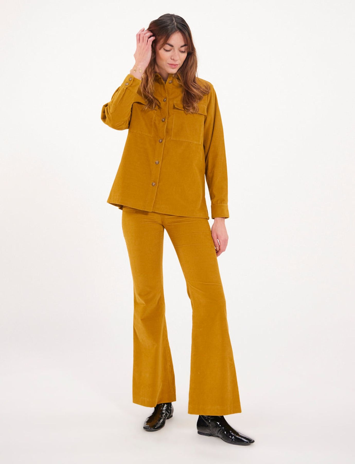 shirt-chandler-velvet-ocre