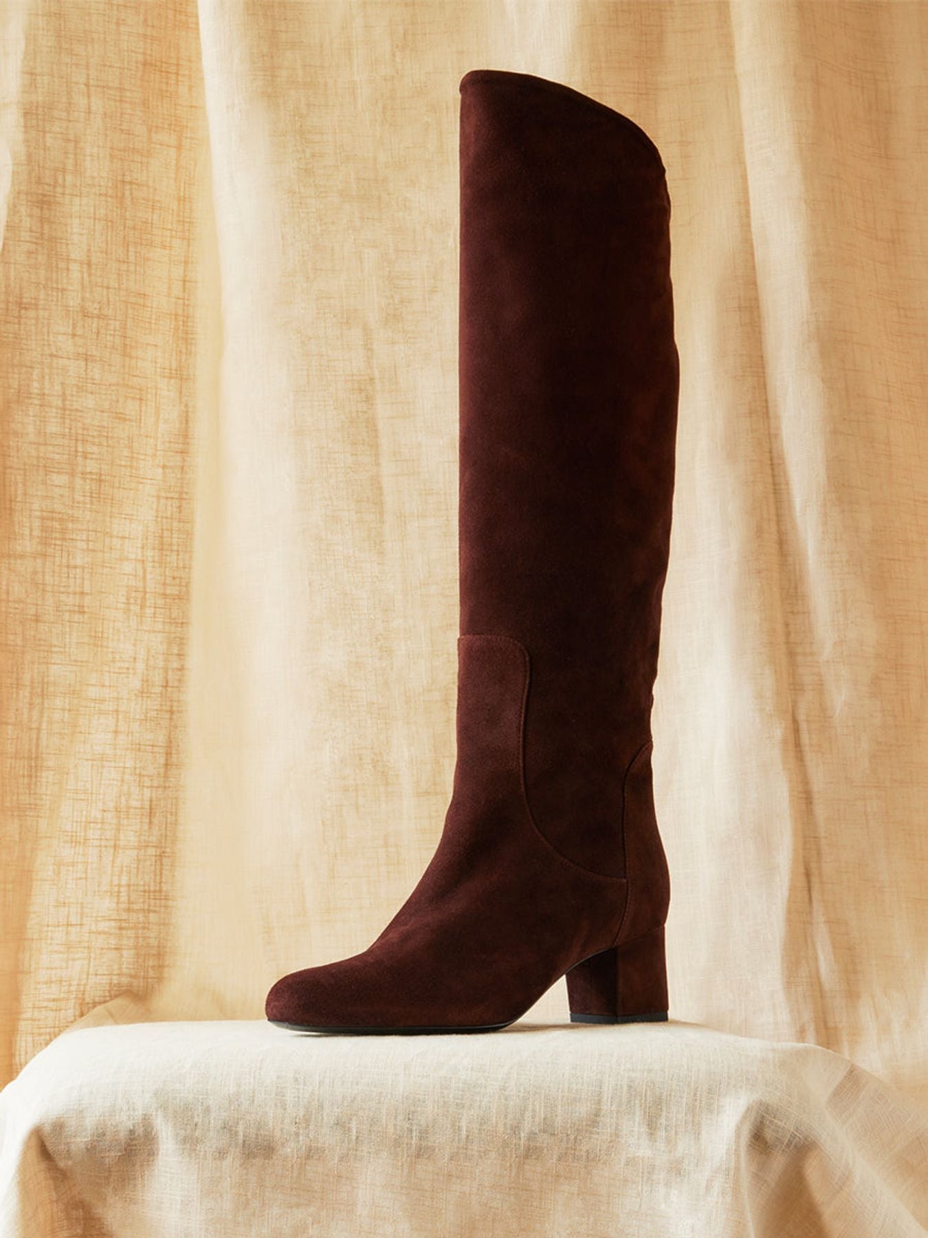 brown-in-suede boot