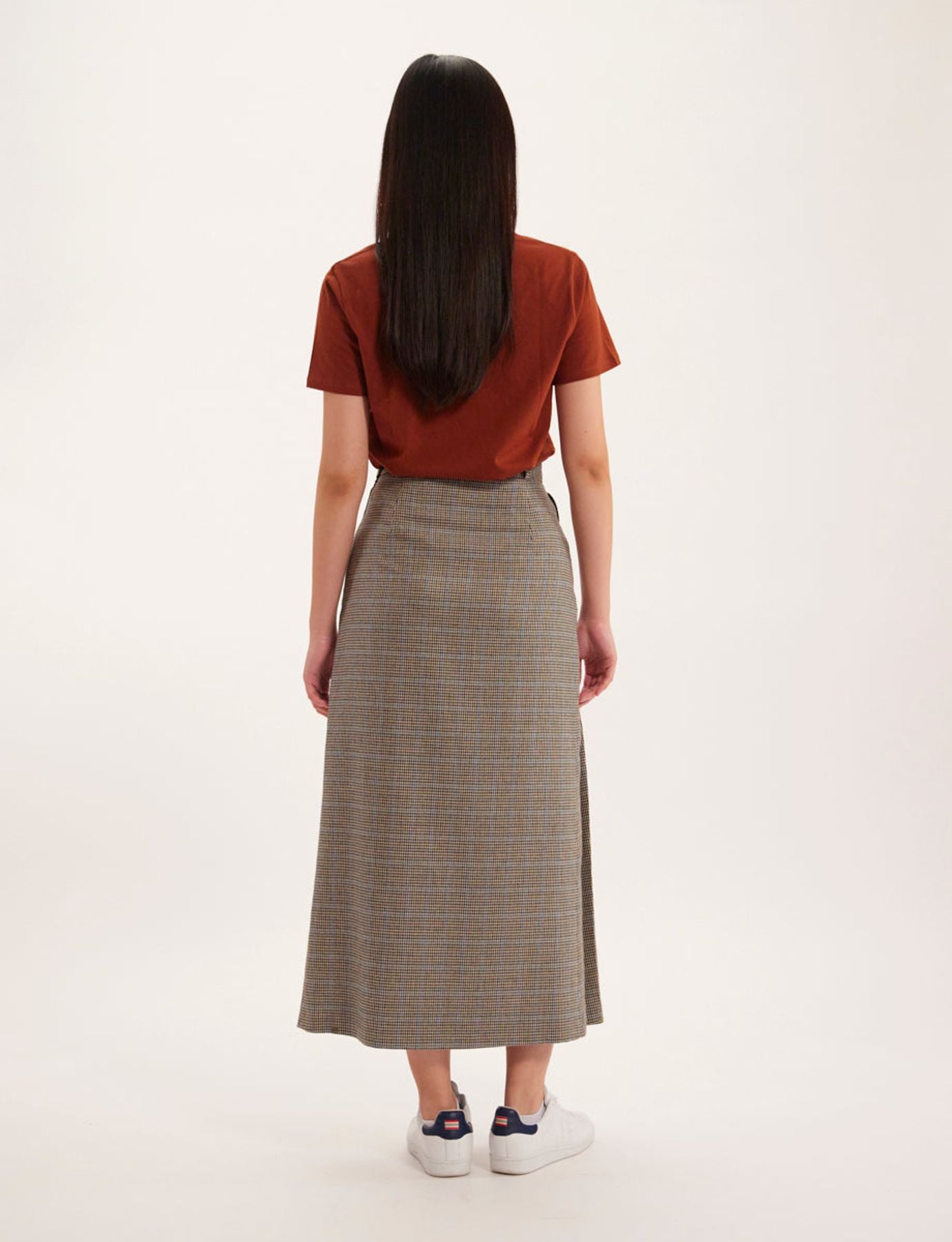 houndstooth skirt