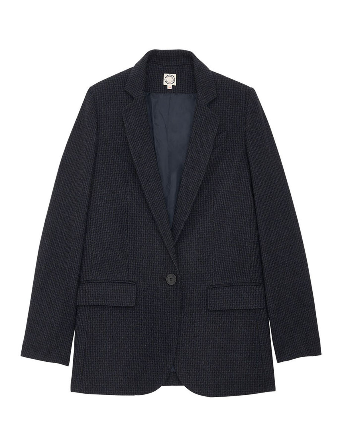 Black and blue Bruna jacket