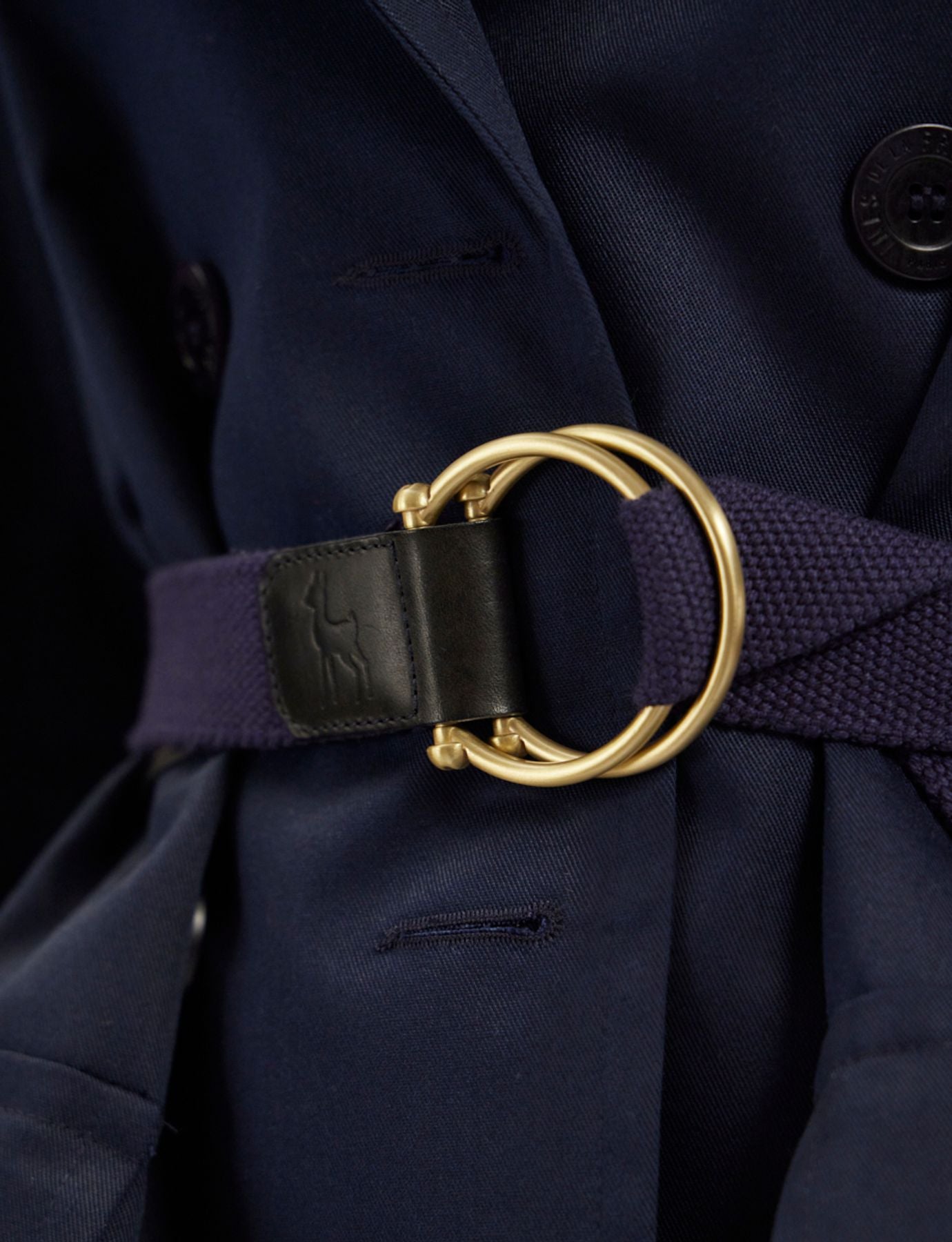 Navy blue Germaine belt