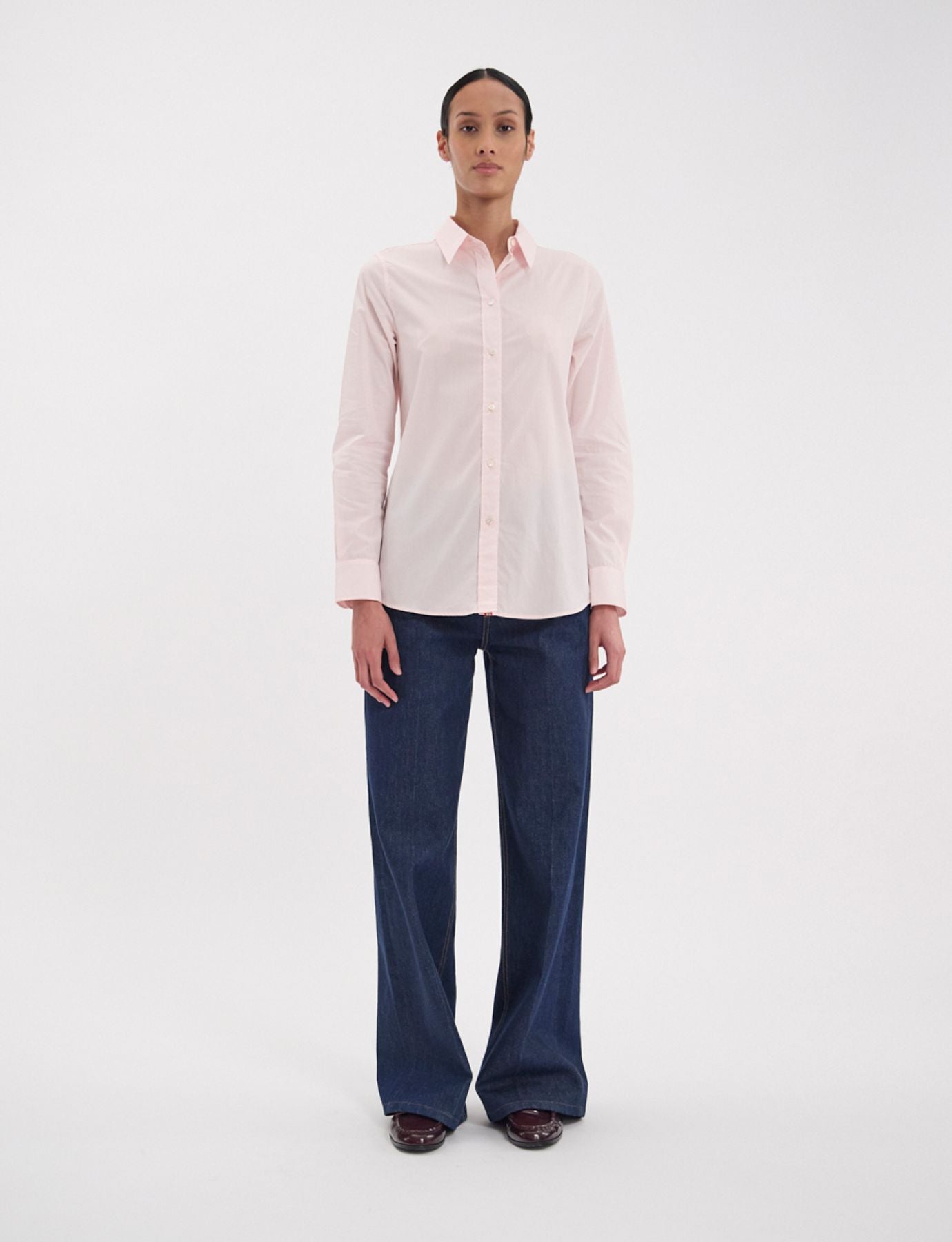Martin pale pink cotton shirt
