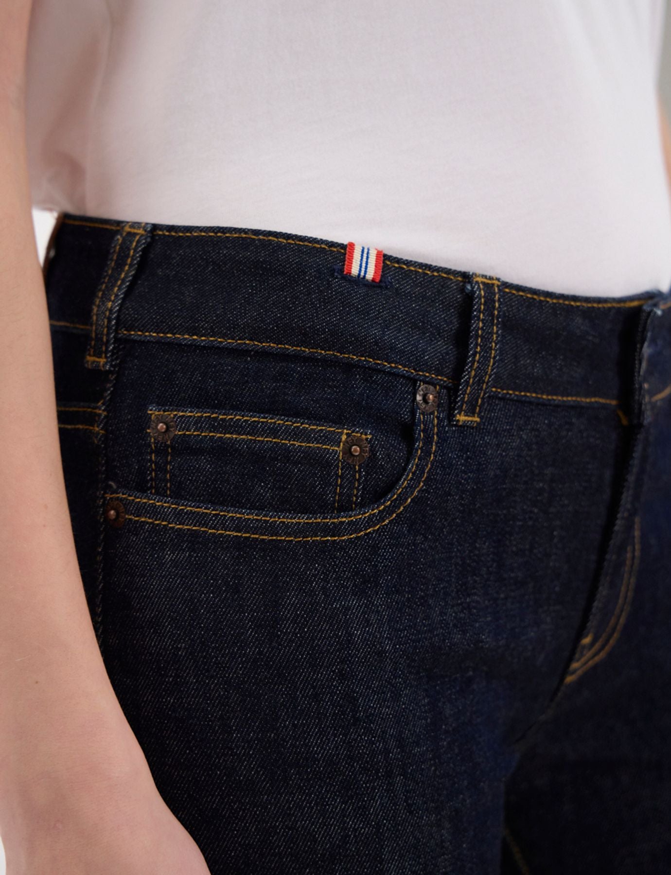 Anemone raw denim