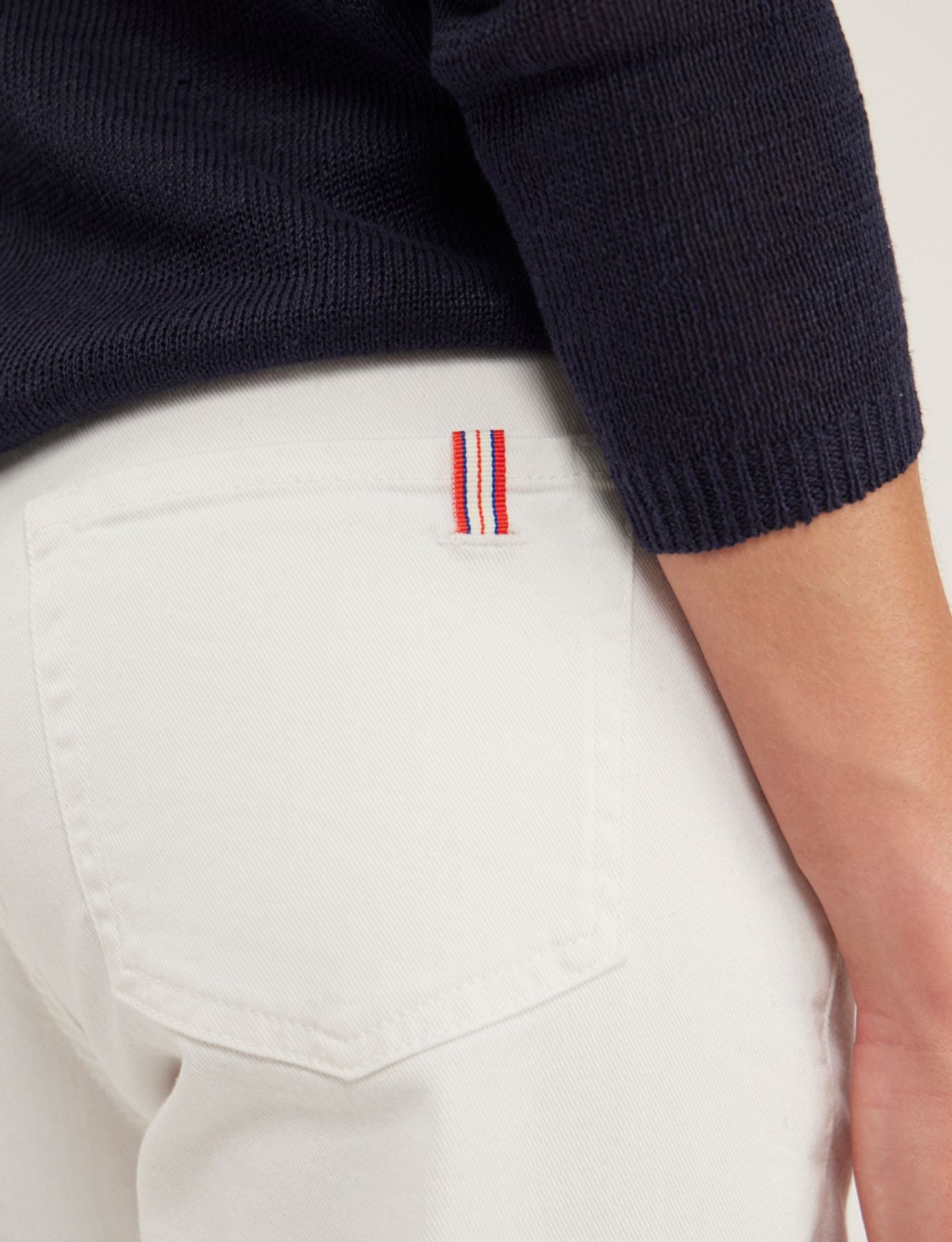 Denim Luna white