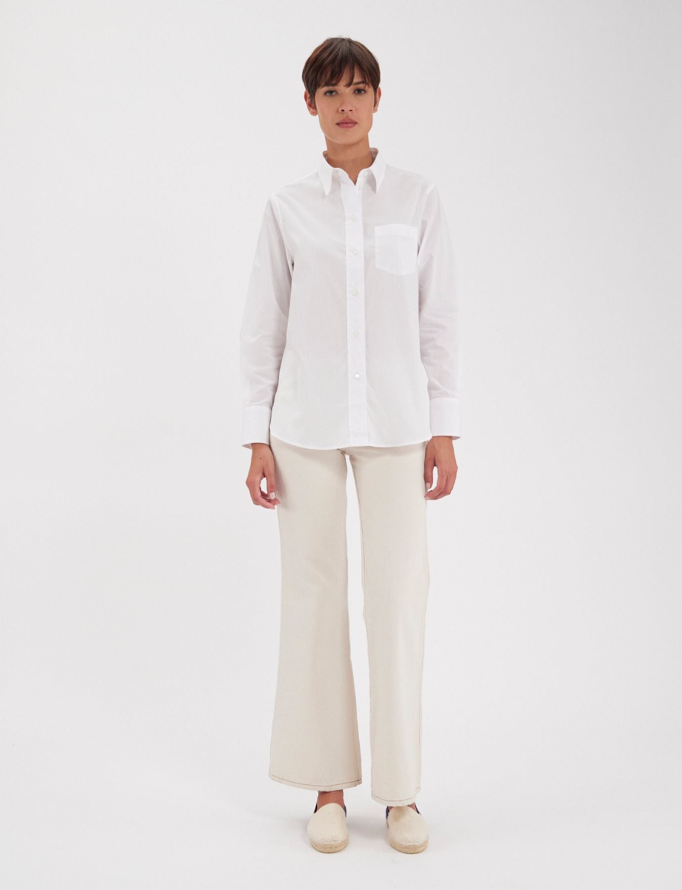 Maureen white shirt
