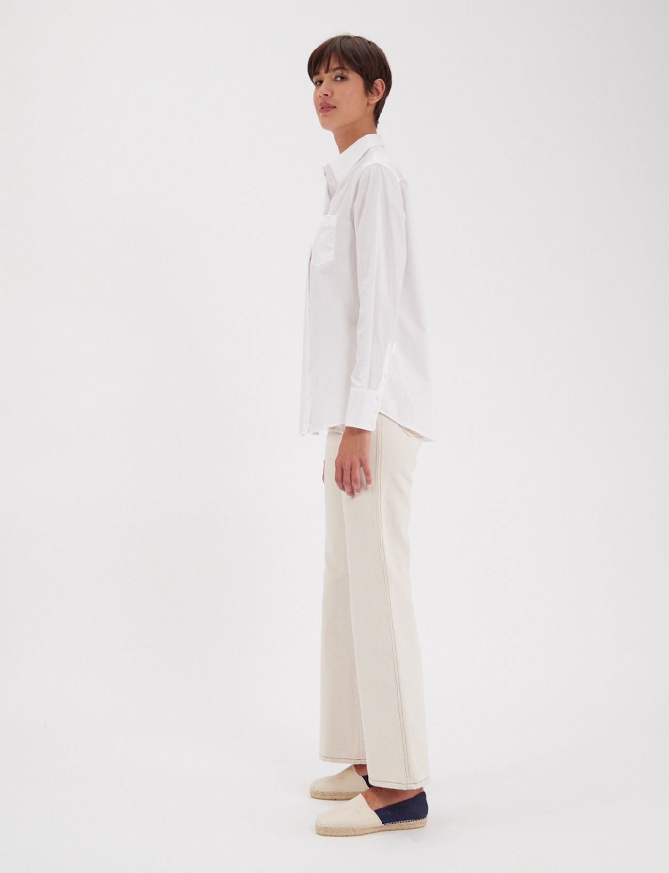 Maureen white shirt