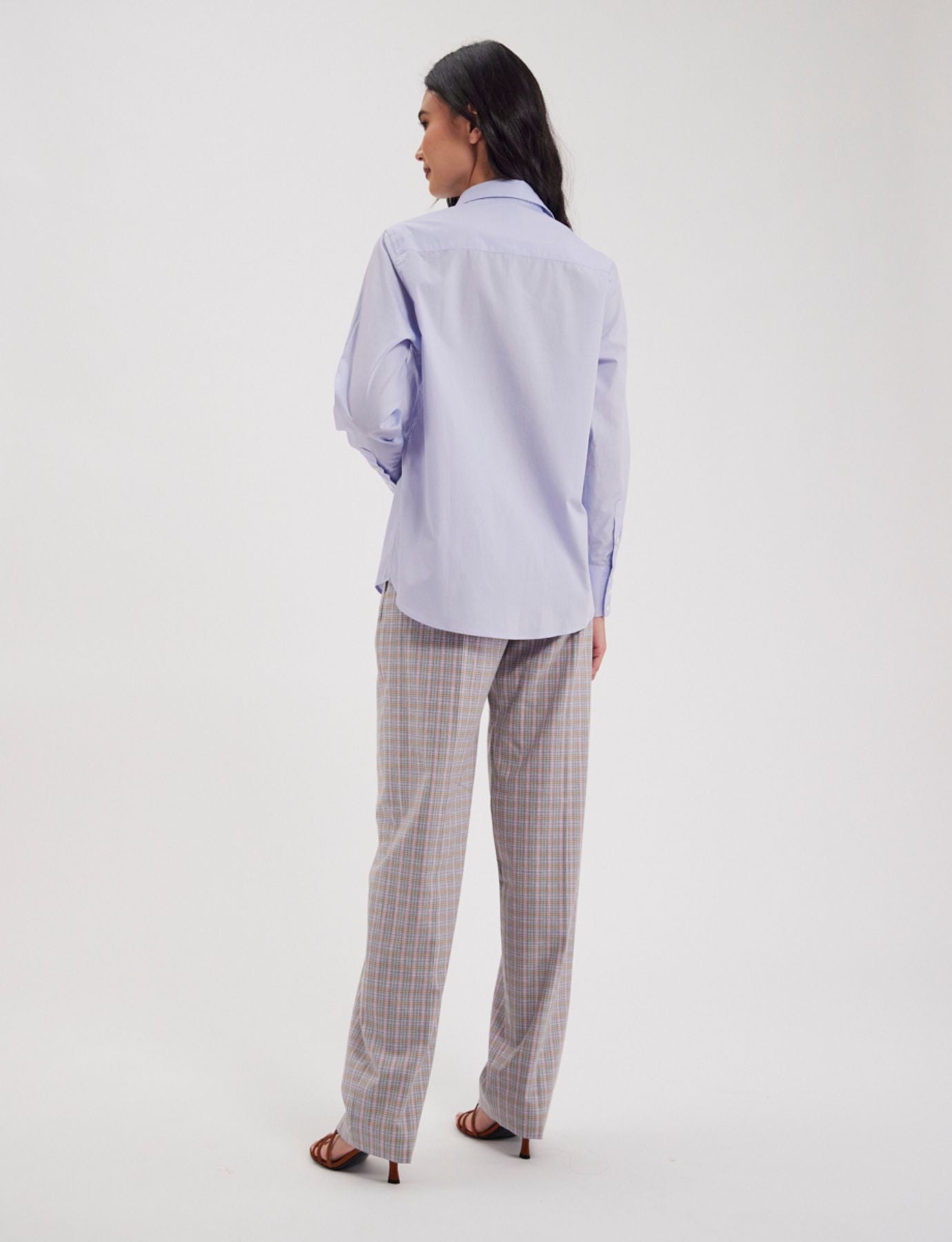 Maureen light blue cotton shirt