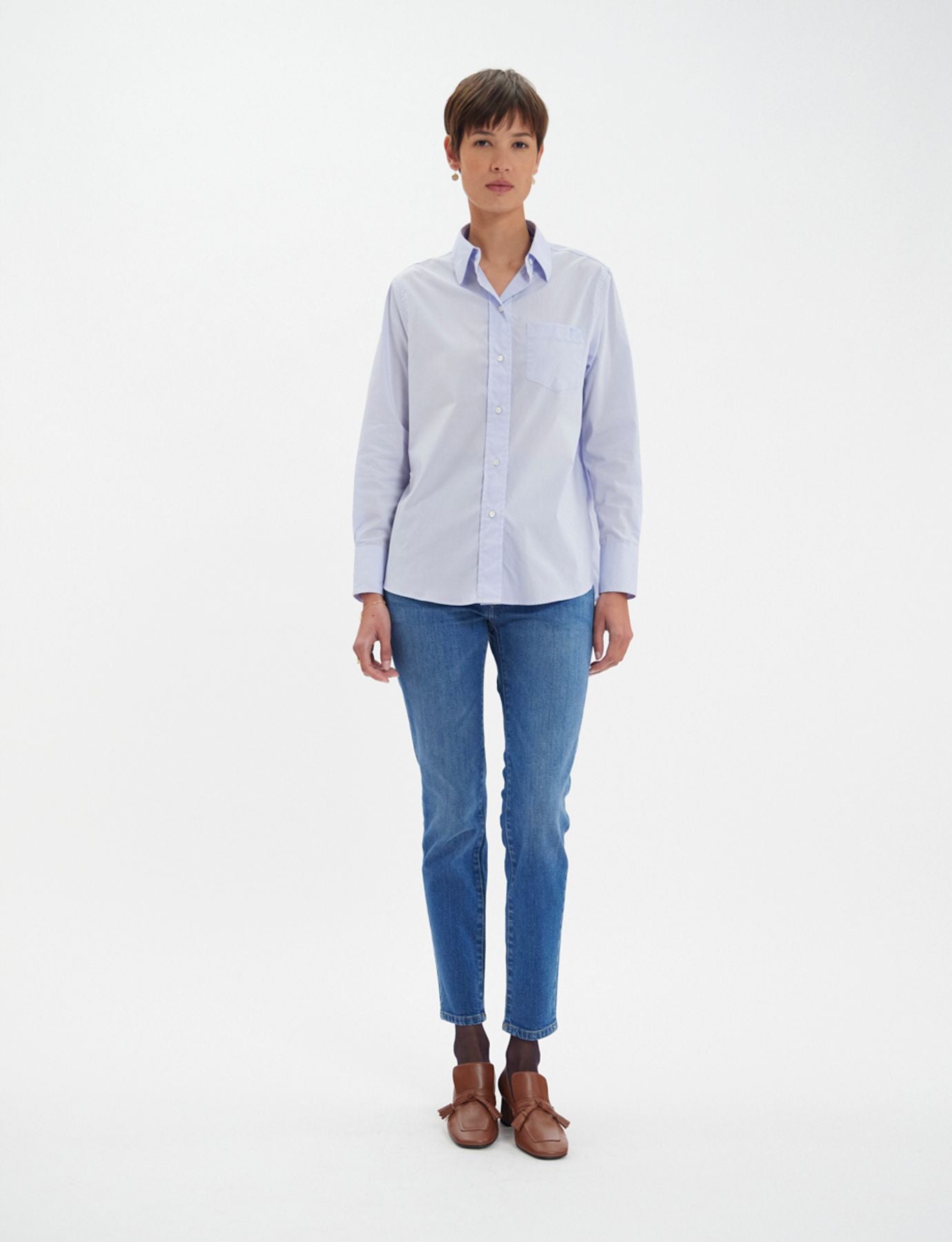 Camicia azzurra Maureen