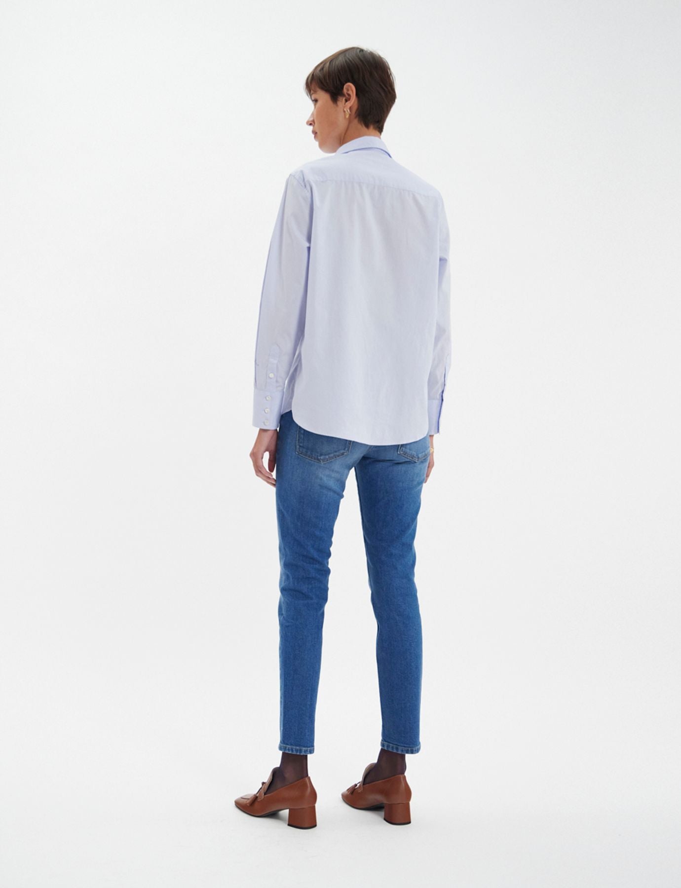 Camicia azzurra Maureen